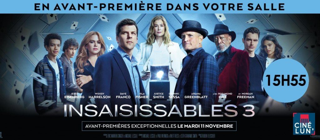 actualité INSAISISSABLES 3